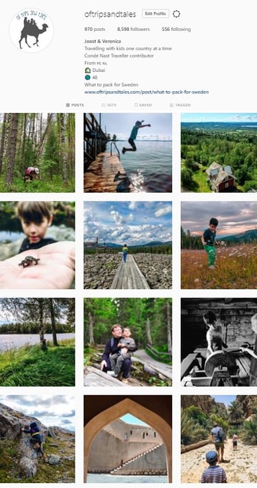 Instagram Oftripsandtales