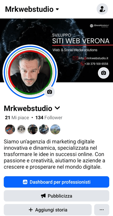 siti web profilo facebook