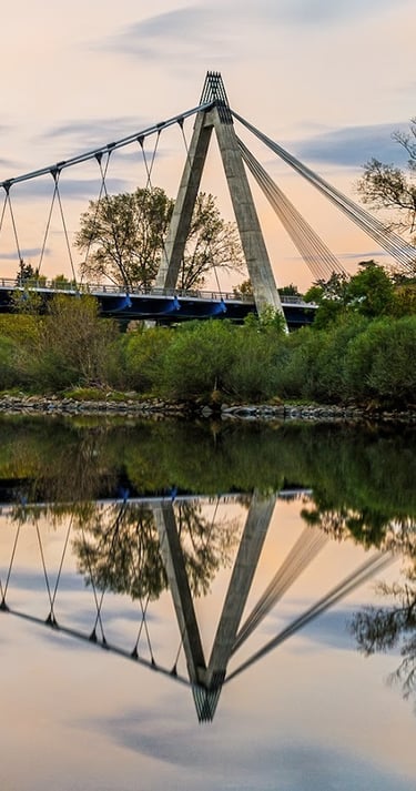 Grand pont sur la loire