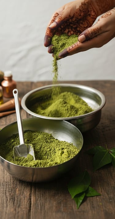 Artist-Quality Triple-Sifted Mehendi