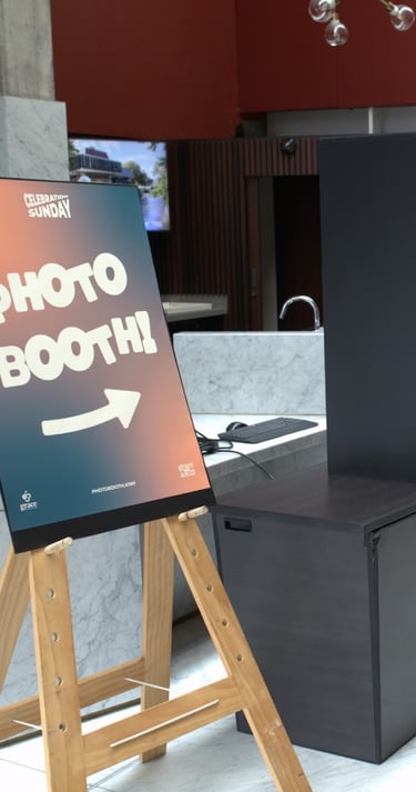 Photobooth Hire setup