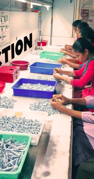 SS Fasteners - Inspection Room