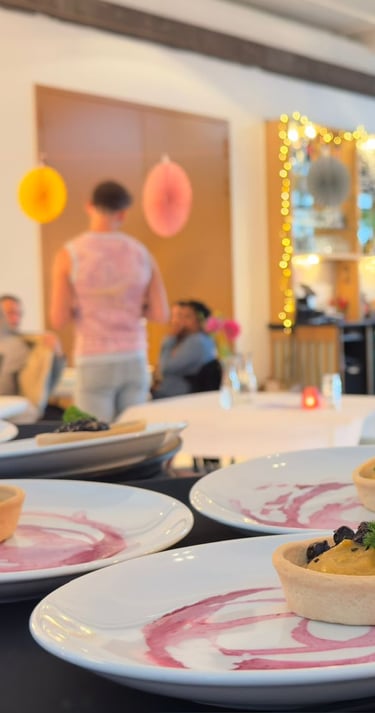 Queertopia vegan dinner