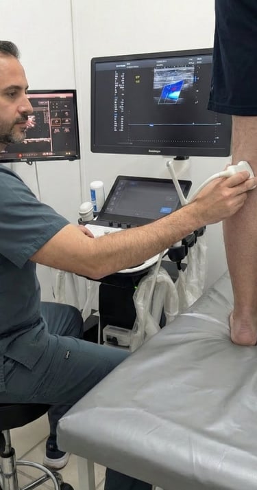 Ecografia doppler venoso y doppler arterial en los olivos