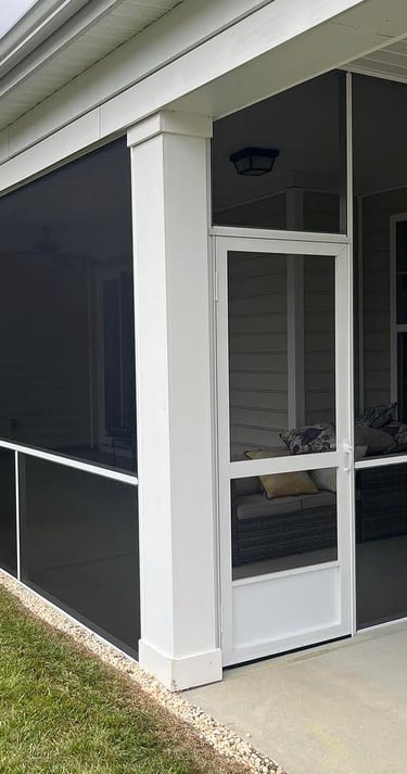 High-quality screen systems for porches and patios in Charleston, SC.
