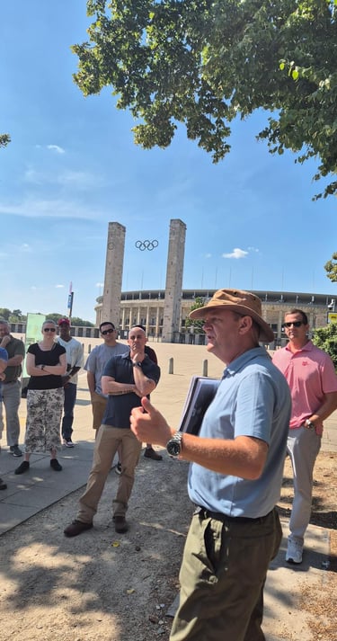 Andrew White Private Tour in Berlin, Olympic Stadium