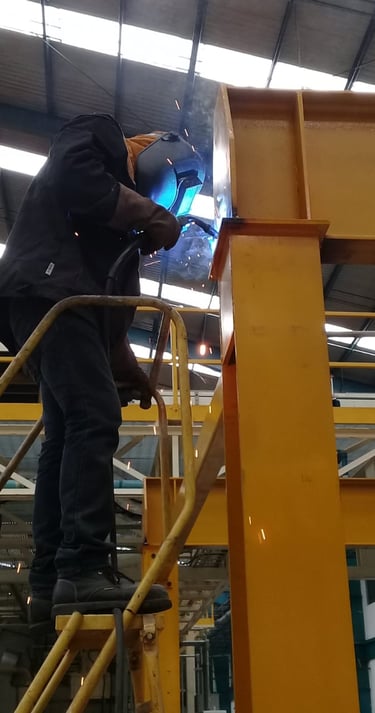 Fabricación de Puente grúa en Guatemala