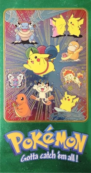 Tin Topper 1 of 5 Topps Pokémon series 2 US