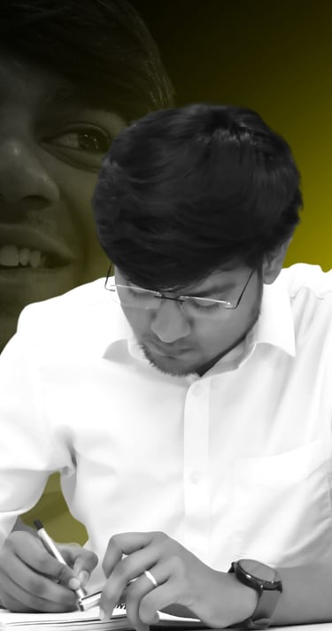 **Alt Text:** “Rajeev Rajesh – Vice President of Last Wish Foundation, visionary entrepreneur and fo