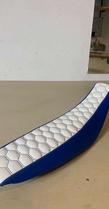 moto cross matelassé hexagone