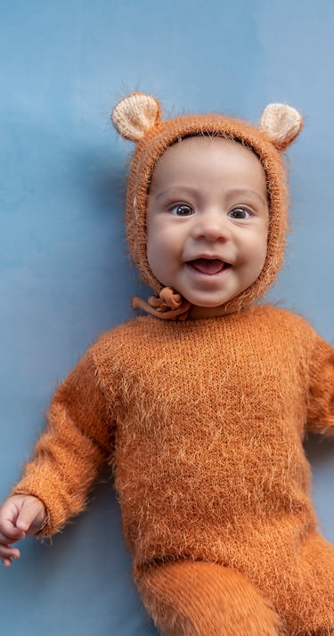 Sesión de fotos para bebes en Bariloche