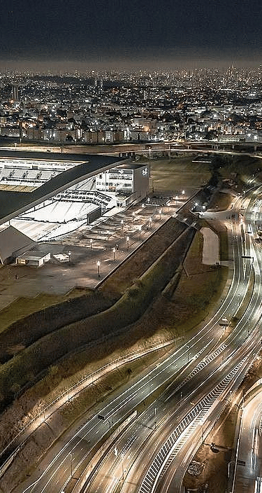 estádio do Corinthians e avenida sport club corinthians paulista