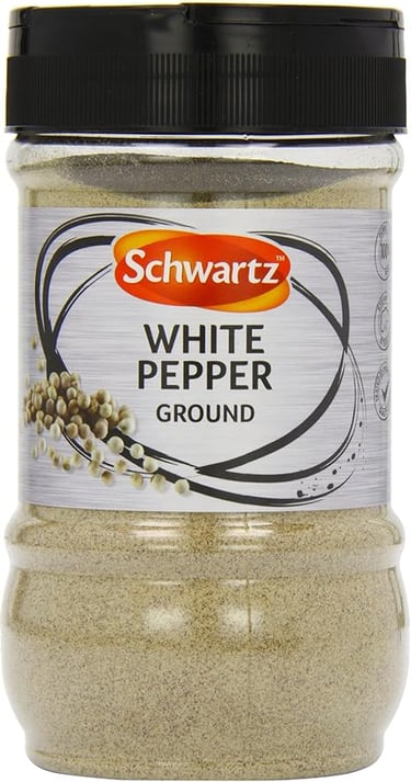 a white pepper pepper peppercore grounding powder