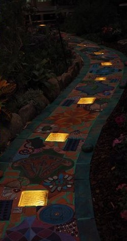 Garden path lights