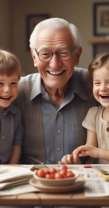 blue and white striped round textile