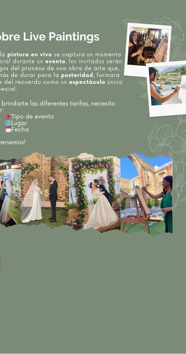 tarifas y planes de live painting en panama