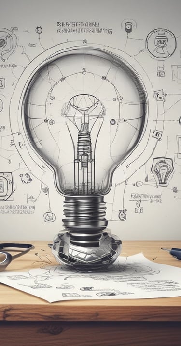 blue and white striped round textile