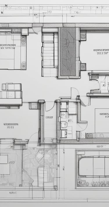 A clean, modern floor map highlighting key areas