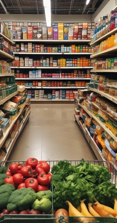 blue and white striped round textile