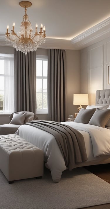 blue and white striped round textile