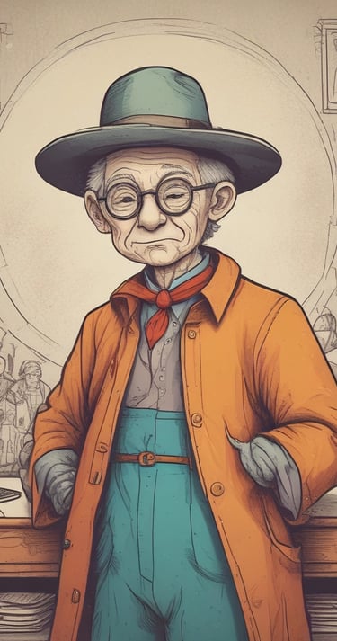 blue and white striped round textile