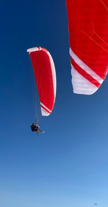 re wefly tandem paraglider