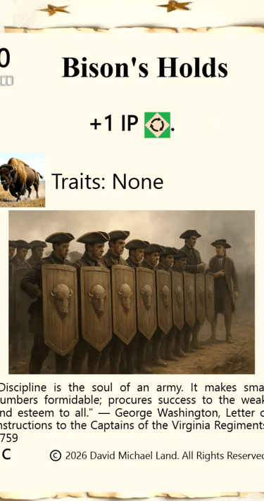 Bison's Holds