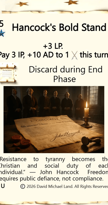 Hancock's Bold Stand