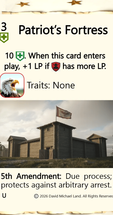 Patriot's Fortress