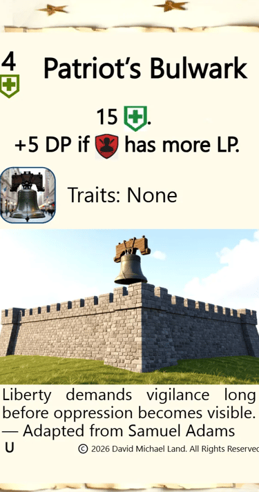 Patriot's Bulwark