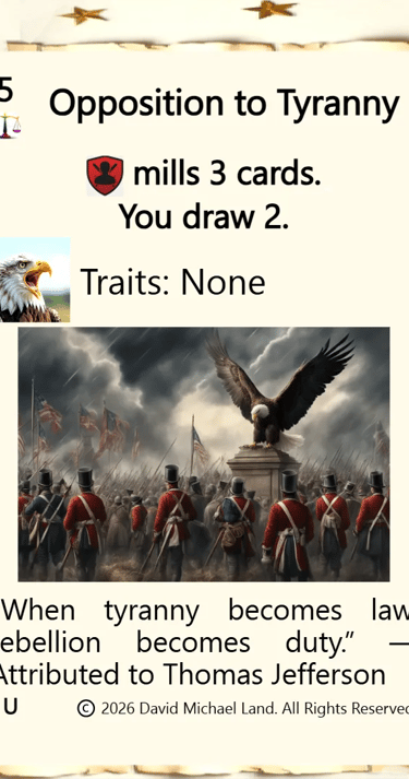 Opposition to Tyranny