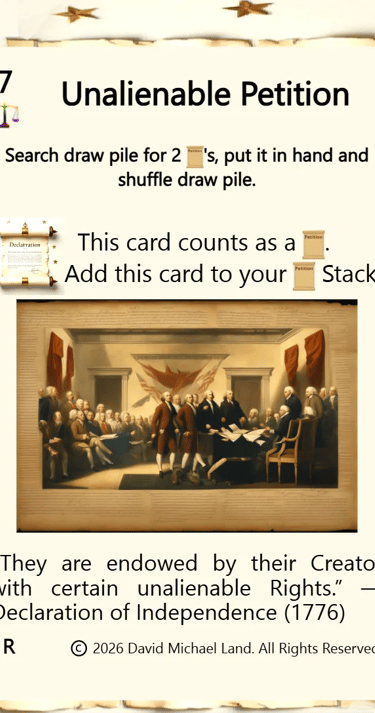 Unalienable Petition