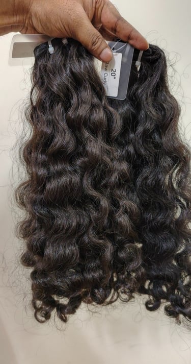 Premium Curly Raw Human Hair Bundles from Tanori Hair LLP