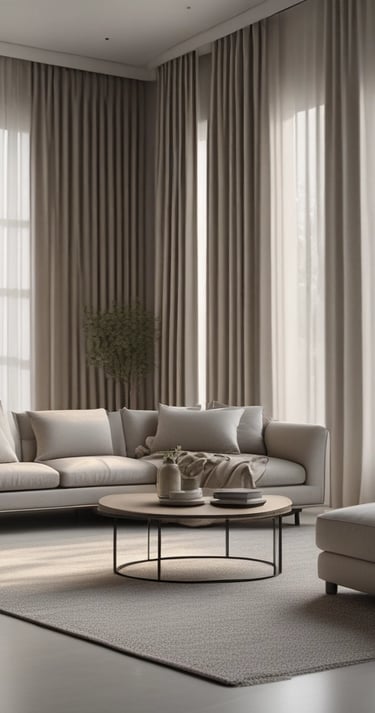 blue and white striped round textile