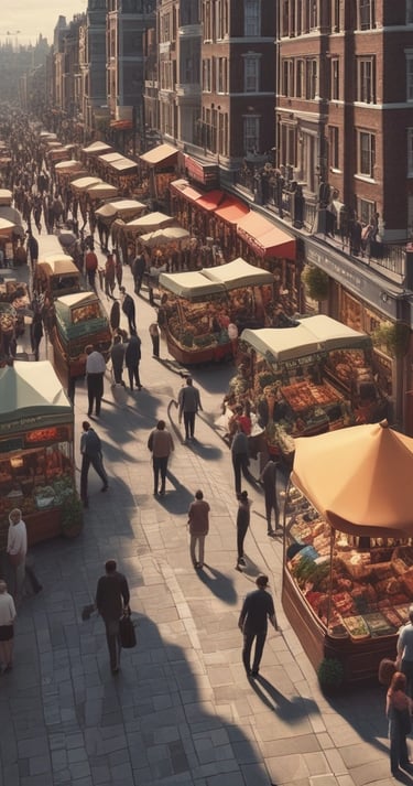 blue and white striped round textile