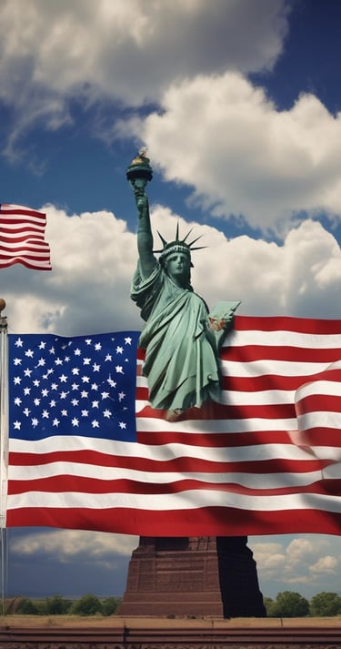 blue and white striped round textile