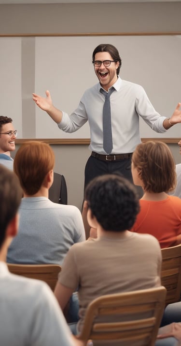 blue and white striped round textile