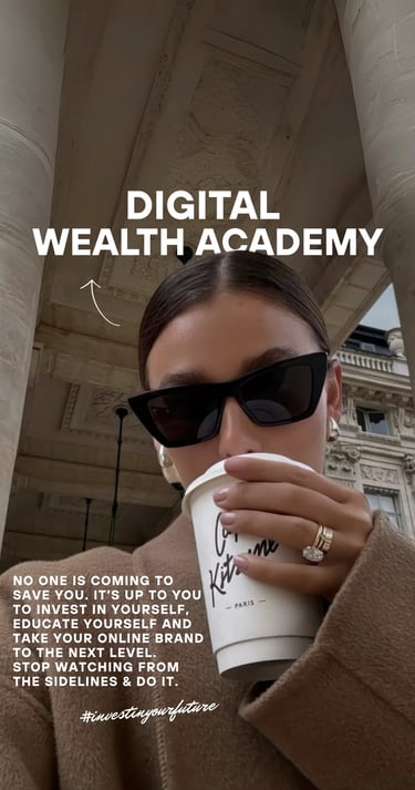 Digital Wealth Academy – Motivation for burnout business restart: invest in yourself, build your online brand, and start a fr