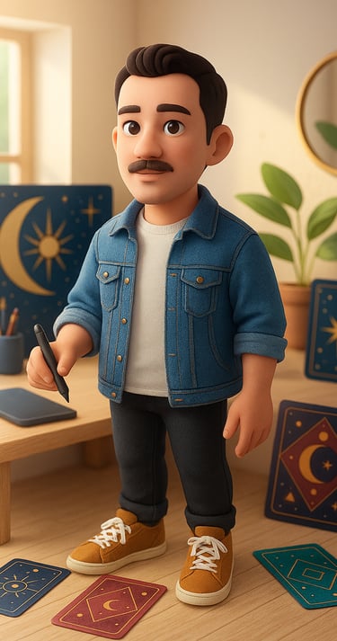 a cartoon character is shown in a cartoon style