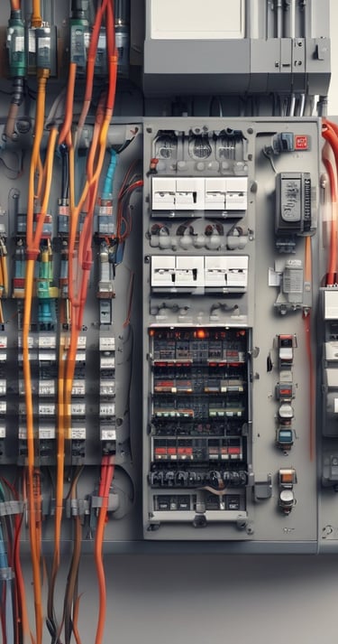 blue and white striped round textile