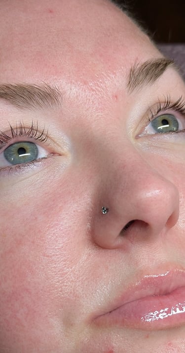 lash lift and tint