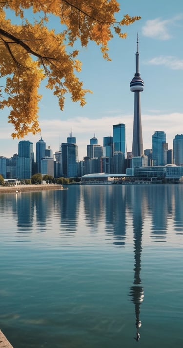 blue and white striped round textile