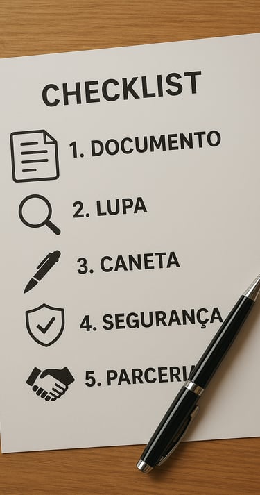 Checklist-visual-com-5-passos-numerados