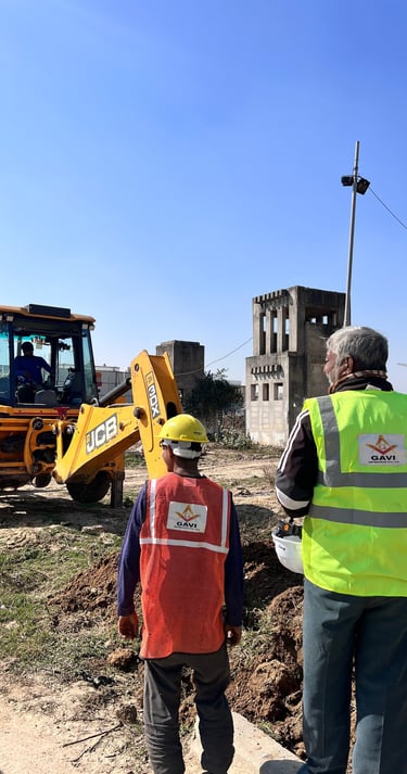 Gavi Infra’s execution of defense-linked infrastructure in secured zone