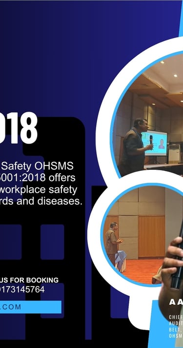 "OHSMS Training based on ISO 45001:2018"