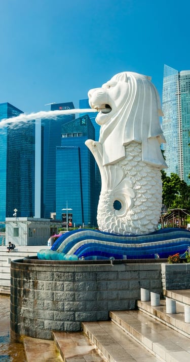 joshua tours singapore statue singapore trip the Merlion