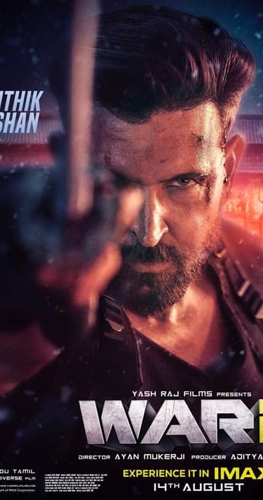 war 2 2025 movie tickets