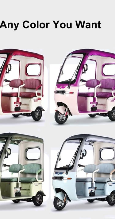 electric trike colors