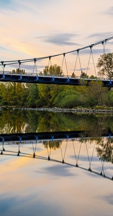 Grand pont sur la loire