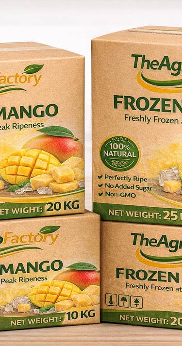 IQF Frozen Mango.